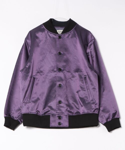Jackman（ジャックマン） スタジャン Satin Award Jacket メンズ