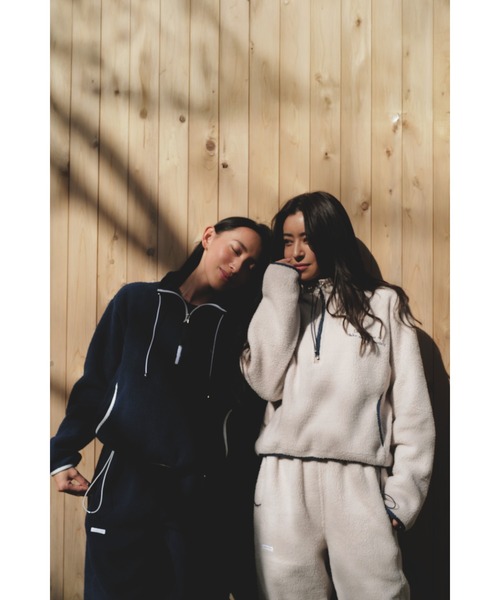 ALEXIA STAM（アリシアスタン） トレーナー スウェット Message Fleece