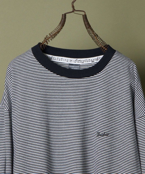 NUMBER (N)INE（ナンバーナイン） tシャツ NARROW STRIPED Number(9