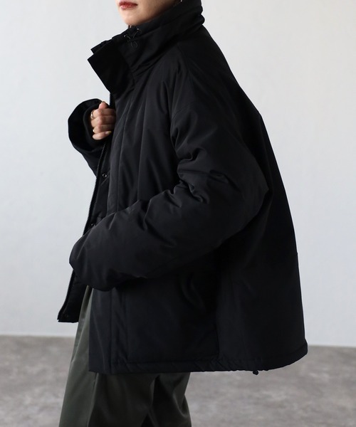 CREARE -LINO- コート ジャケット 「防寒性抜群」中綿 スタンドネック