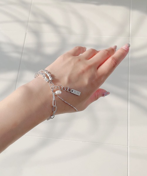 Editors Draw（エディターズドロー） ブレスレット SV925 チェーン