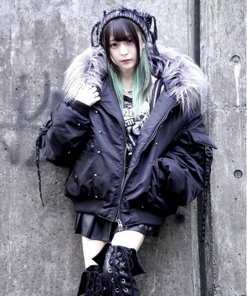 REFLEM（レフレム） ブルゾン アウター 「REFLEM/レフレム」スタッズ