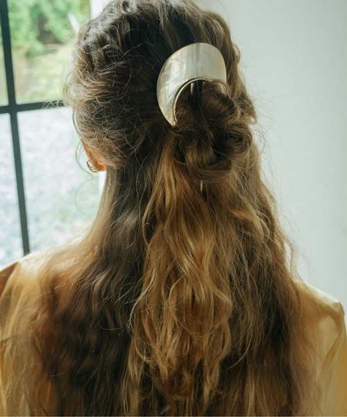 SYKIA（シキア） Moon Plate Hair Fork/ムーンプレートヘアフォーク