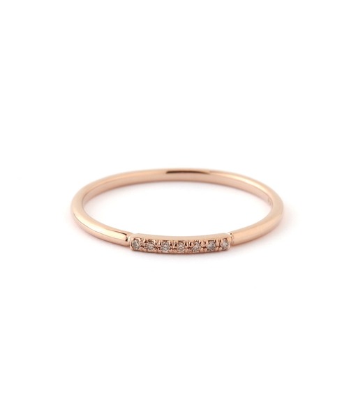 SIENA ROSE（シエナロゼ） 指輪 リング ROSETEN・ラインダイヤリング