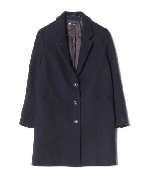 plage（プラージュ） チェスターコート - ネイビー レディース