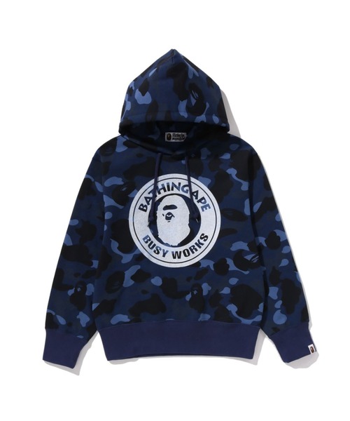 A BATHING APE（アベイシングエイプ） パーカー COLOR CAMO BUSY WORKS