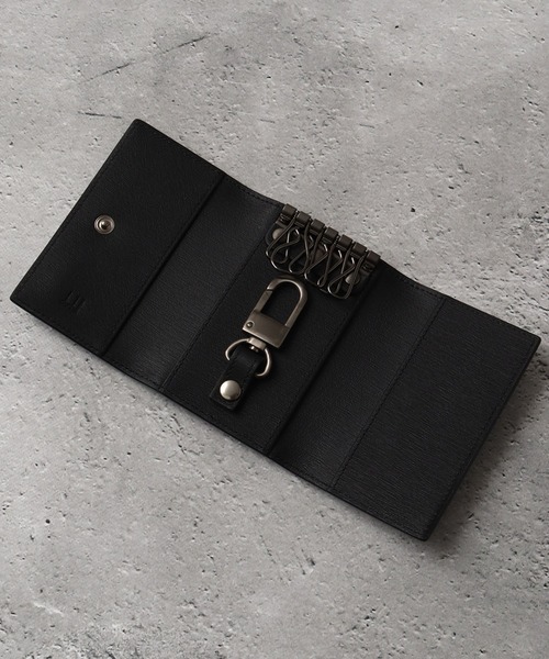 dunhill（ダンヒル） キーケース 「DUNHILL/ダンヒル」本革 ロゴ刻印