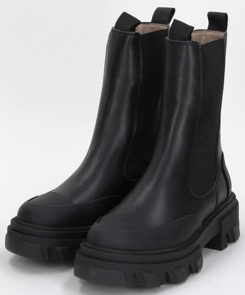 GANNI（ガニー） ブーツ Cleated Mid Chelsea Boot / S2576