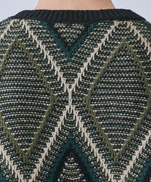 TTT MSW（ティー） セーター ニット 「TTTMSW/ティー」Diamond pull