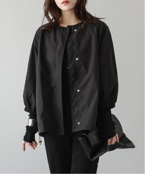 La-gemme（ラジェム） ブルゾン アウター ボリュームスリーブノー