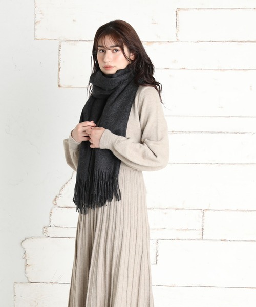 QUEENHEAD（クイーンヘッド） マフラー ストール ピュアカシミヤ100