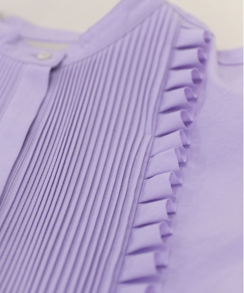 Marilyn Moon（マリリンムーン） ブラウス シャツ タックフリルフレア