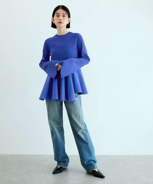 ADAM ET ROPE'（アダムエロペ） ニット セーター 「サステナブル