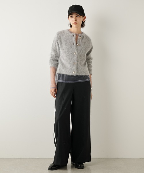 Whim Gazette（ウィム ガゼット） カーディガン 「THE PAUSE」ファー