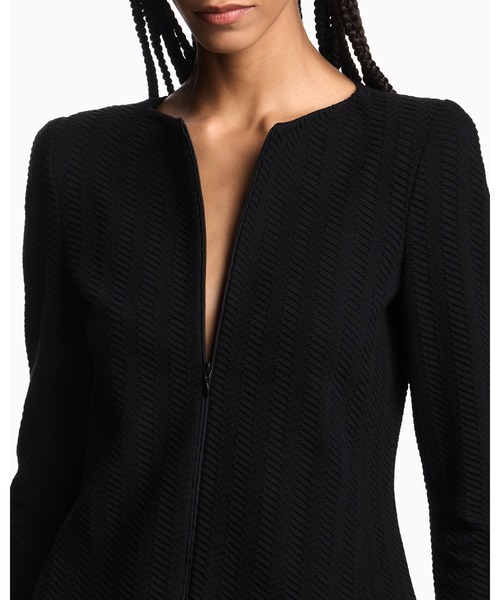 EMPORIO ARMANI ジャケット ノーカラージャケット 「エンポリオ