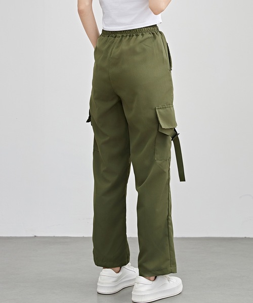 Lace Ladies（レースレディース） カーゴパンツ ソリッドカラー ワイド