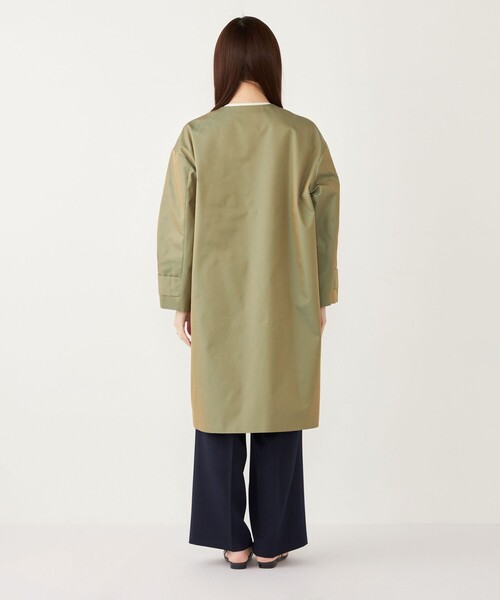 SHIPS Colors（シップスカラーズ） ノーカラーコート コート SHIPS