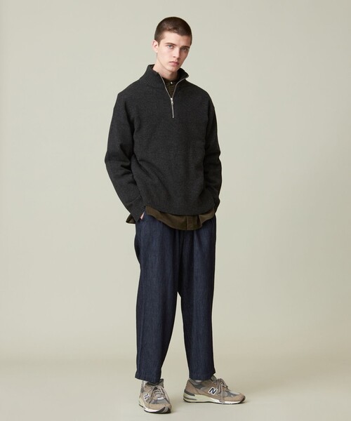 J.PRESS YORK STREET セーター ニット 「UNISEX」NEW ENGLAND ハーフ