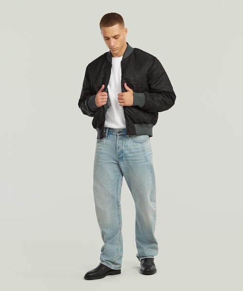 G-STAR RAW ma1 ma-1 Reversible Bomber Jacket/ミリタリーディテール