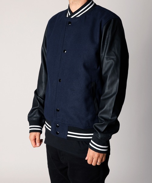 INASTUDIOS ZOO スタジャン 「INASTUDIOS SELECT」メルトンスタジャン