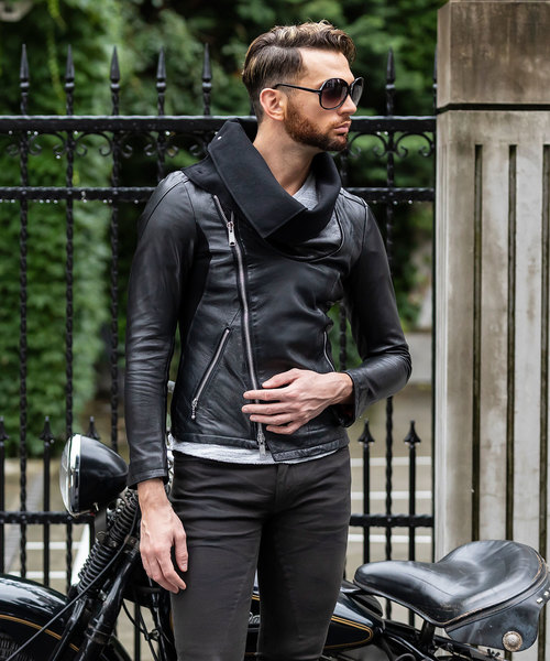 JOHNNY WOLF（ジョニーウルフ） 革ジャン ライダース AVIATOR