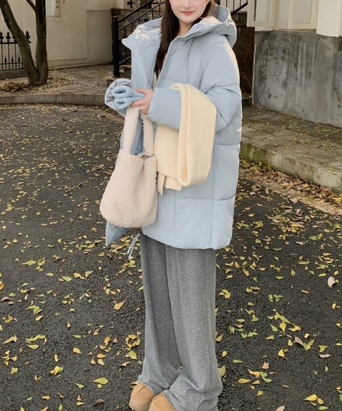 gossip!ロサンゼルス ダウンコート ダウンジャケット ビッグシルエット