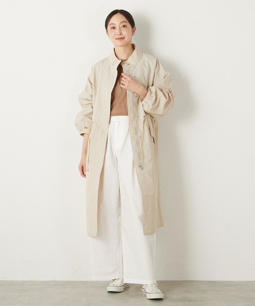 MELROSE claire（メルローズクレール） モッズコート コート ナイロン