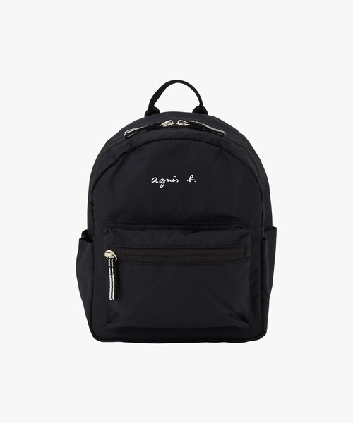 agnes b.（アニエスベー） リュック キッズ ロゴ ミニリュックサック