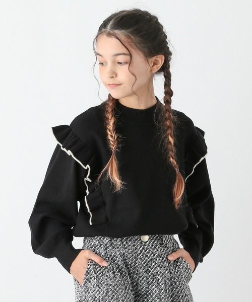 GLOBAL WORK（グローバルワーク） ニット セーター メルティフリル