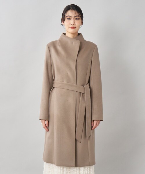 UNTITLED（アンタイトル） コート アウター 「日本製／2WAY衿