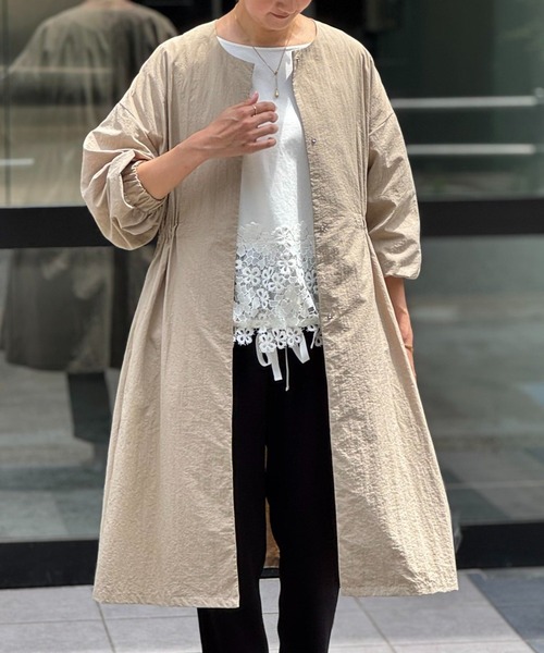 BEARDSLEY（ビアズリー） コート アウター バルーン袖フレアーコート