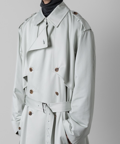 ATO（アトウ） トレンチコート コート SATIN TRENCH COAT メンズ