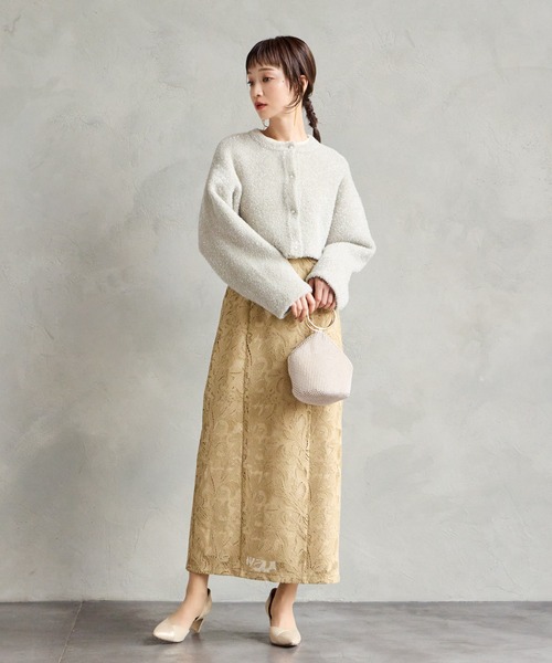 AIMER（エメ） ドレス 「WEB限定」オーナメント柄レースIライン