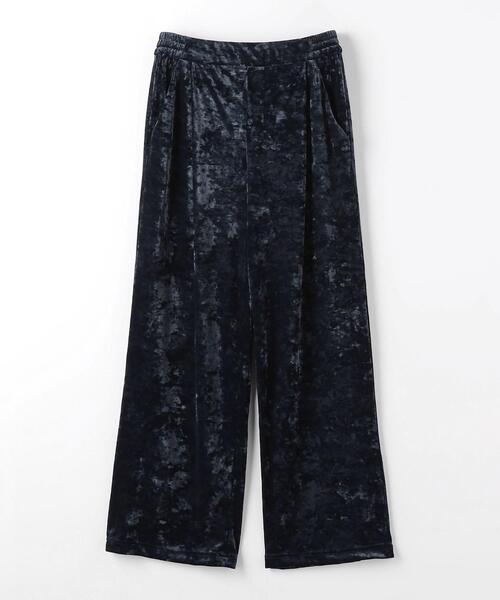 green label relaxing（グリーンレーベルリラクシング） パンツ ベロア