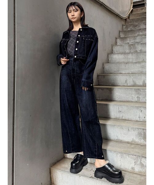 MURUA（ムルーア） デニムジャケット gジャン 「セットアップ対応