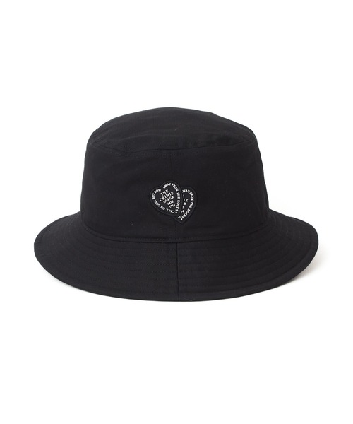 CRIMIE（クライミー） 帽子 ハット BLACK HEART WAPPEN BUCKET HAT