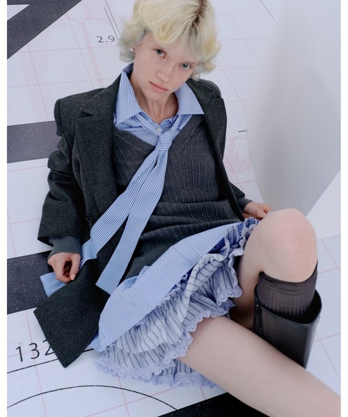 SNIDEL（スナイデル） パンツ ラッフルティアードスカショーパン