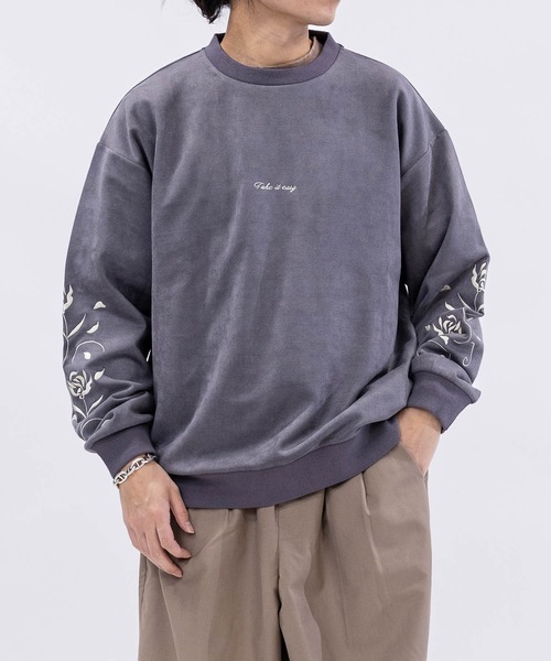 Naive magic（ナイーブマジック） トレーナー スウェット 「a」カット