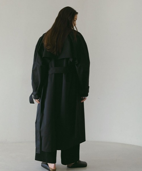 ETRE TOKYO（エトレトウキョウ） トレンチコート コート シャンブレー