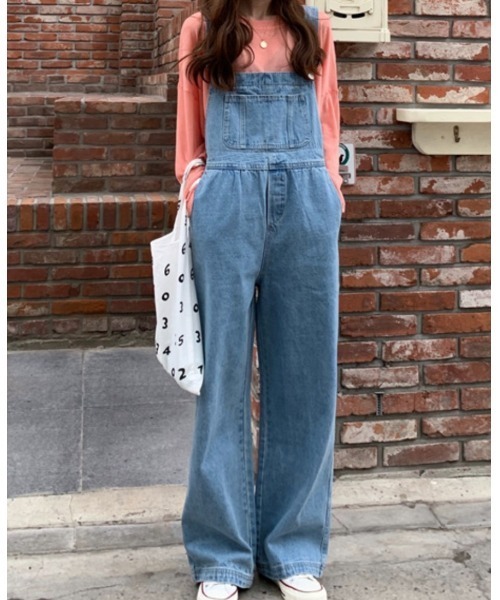 Sakka サロペット オーバーオール デニムオーバーオール レディース