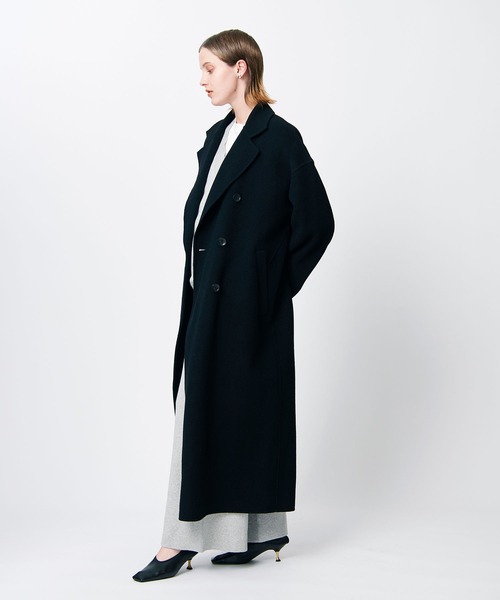 N.O.R.C コート チェスターコート ダブルロングリバーコート