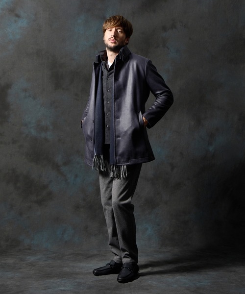 HIDEAWAYS NICOLE（ハイダウェイ ニコル） コート ジャケット マイクロ