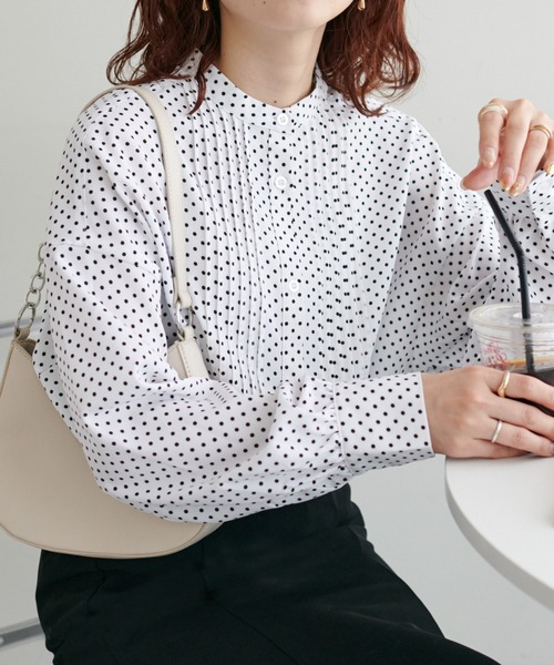 Discoat（ディスコート） ブラウス シャツ 「WEB限定」ドット