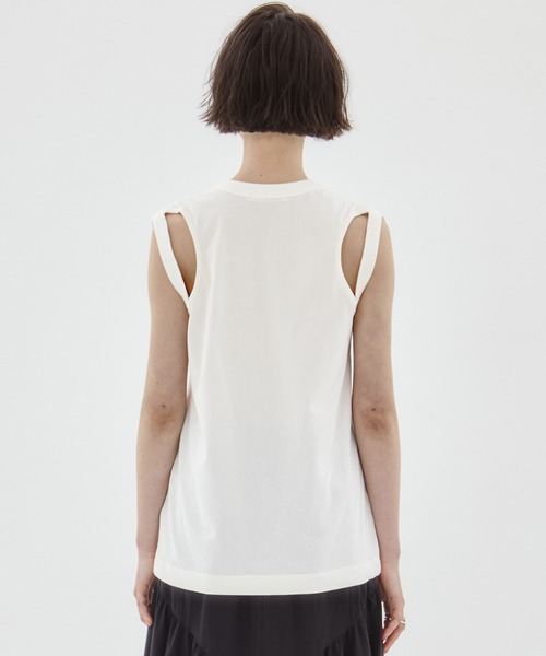 CINOH（チノ） タンクトップ ノースリーブ 「CINOH/チノ」「STUDIOUS