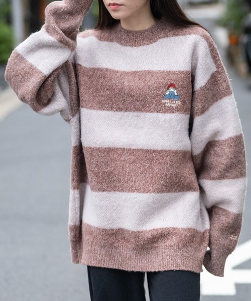 RED CAP GIRL（レッドキャプガール） セーター ニット 「a-r」「Red