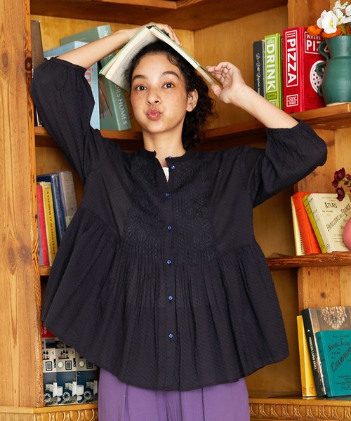 Jocomomola（ホコモモラ） ブラウス シャツ Asistencia a la planta