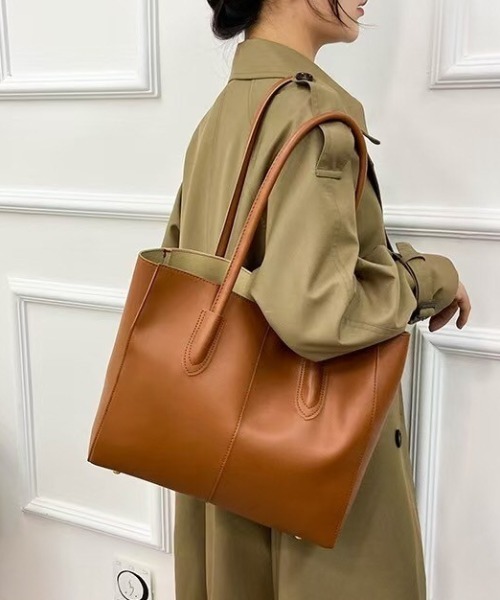 CALIFORNIA OUTFITTERS トートバッグ 3-9B13 フェイクレザー シンプル