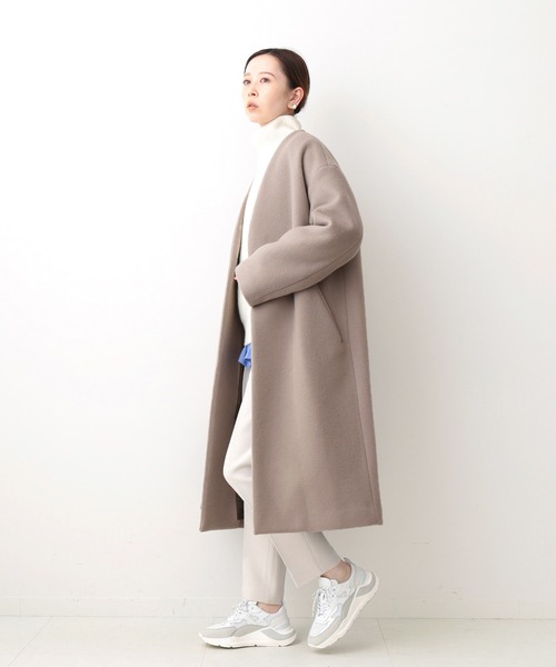 IENA（イエナ） MANTECO ノーカラーコート◇ : ZOZOTOWN Yahoo!店