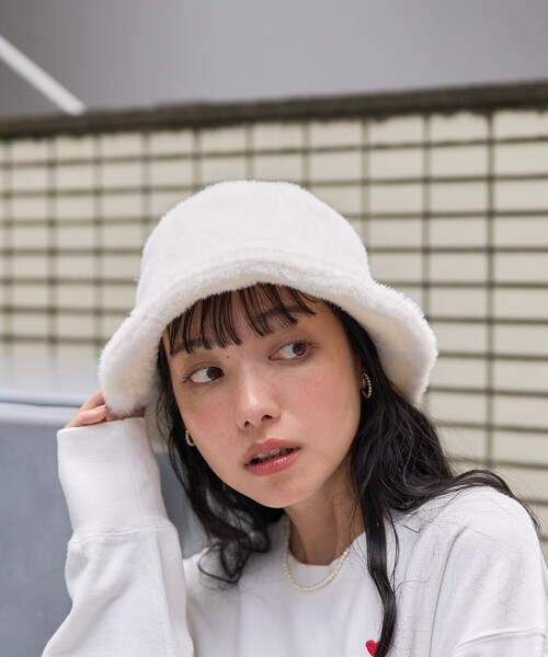 FREAK'S STORE（フリークスストア） 帽子 ハット ファー チューリップ