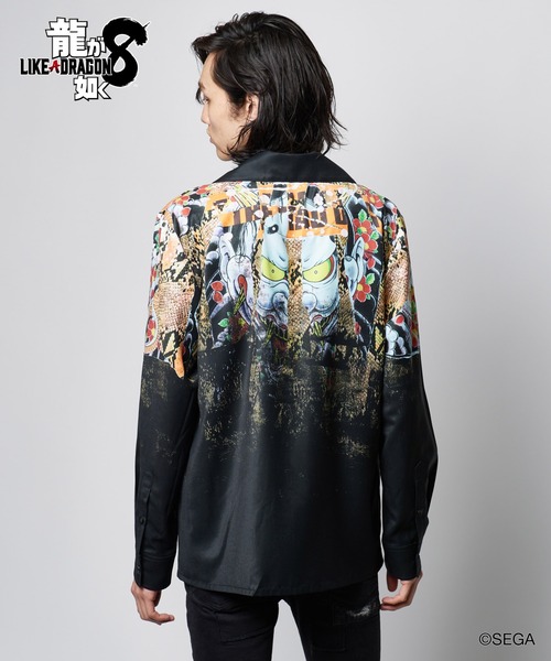 glamb（グラム） シャツ Goro Majima Shirts / ゴロウマジマシャツ